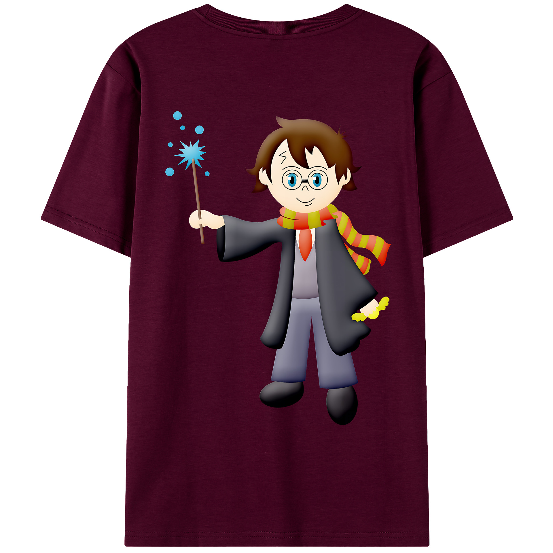 （画像用） Harry Potter ハリー・ポッターシリーズ レディース半袖Tシャツ(バックプリント)